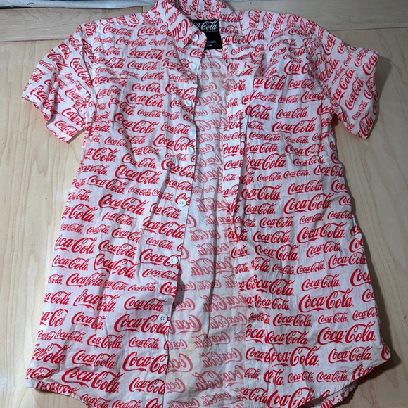 Coca Cola Button Down Shirt - Picture 8 of 8